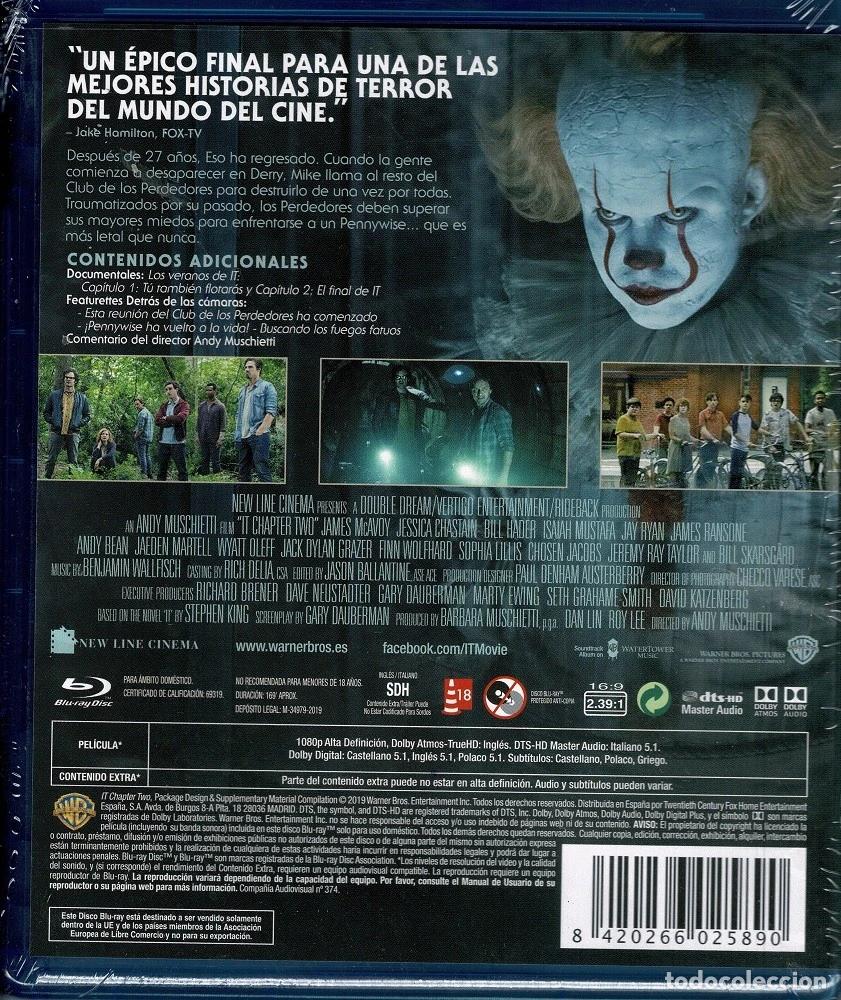 Cine: It Cap&iacute;tulo 2 Blu-Ray [Blu-ray] - Foto 2
