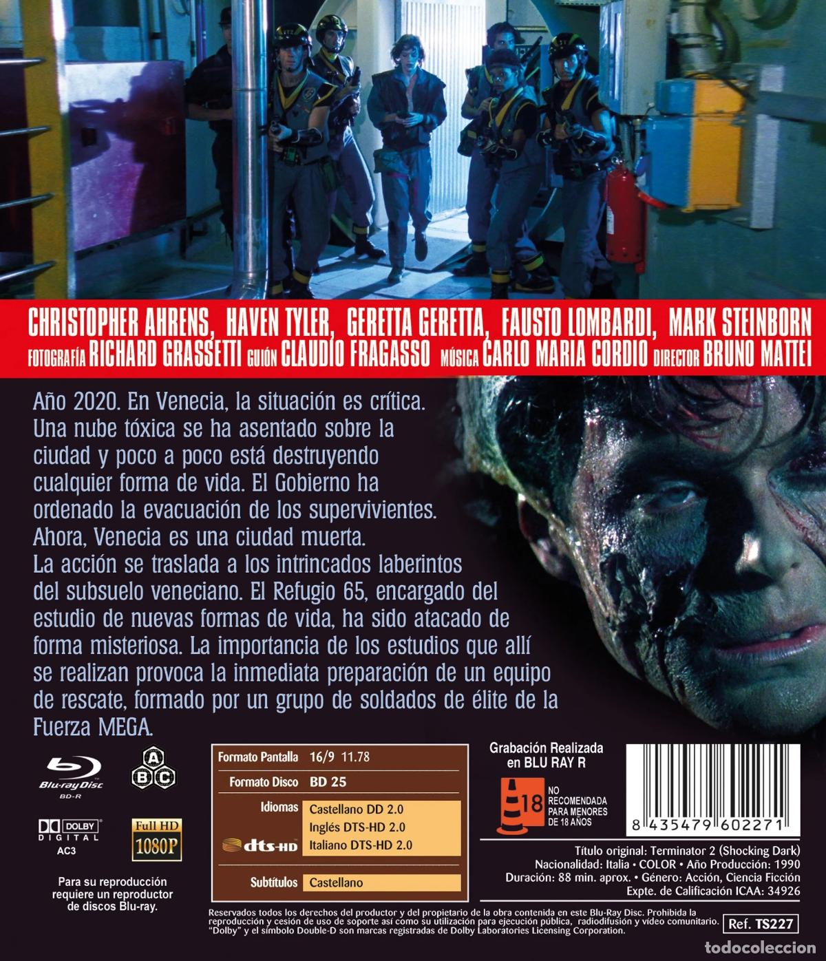 Cine: Terminator 2 (Shocking Dark) [Blu-ray R] (1989) - Foto 2