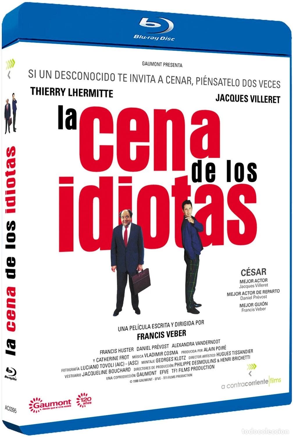 Cine: LA CENA DE LOS IDIOTAS (BLU-RAY) - Foto 1