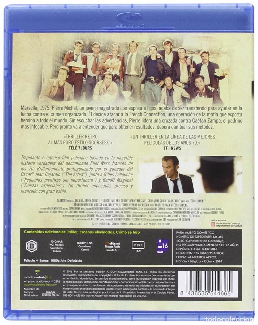 Cine: CONEXI&Oacute;N MARSELLA (BLU-RAY) - Foto 2
