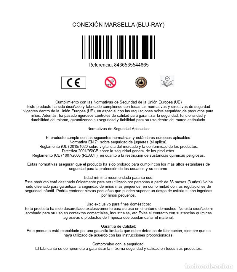 Cine: CONEXI&Oacute;N MARSELLA (BLU-RAY) - Foto 3