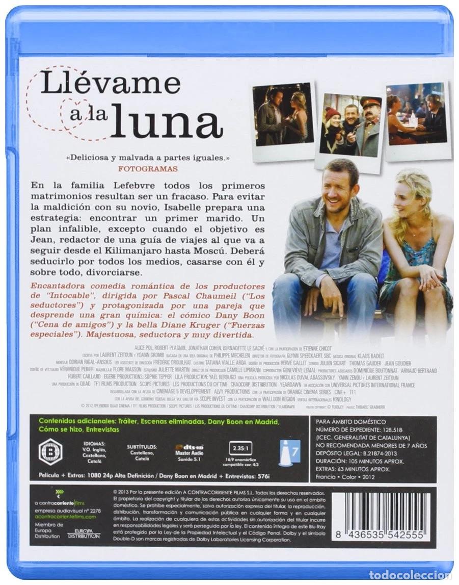 Cine: LL&Eacute;VAME A LA LUNA (BLU-RAY) - Foto 2