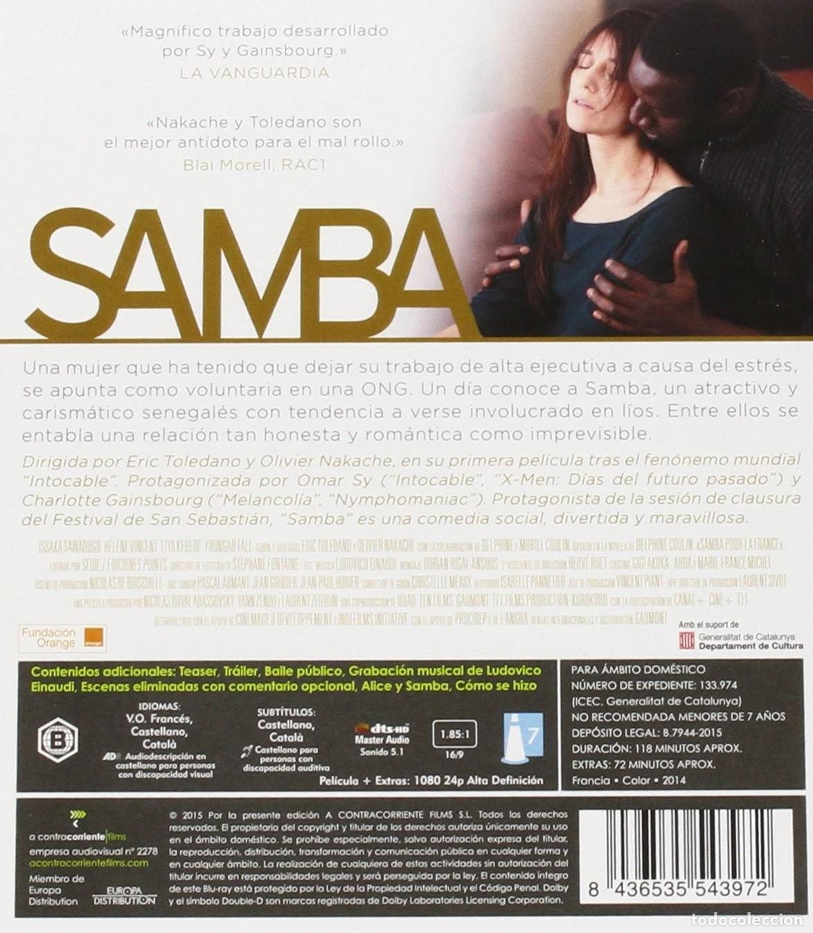 Cine: SAMBA (BLU-RAY) - Foto 2