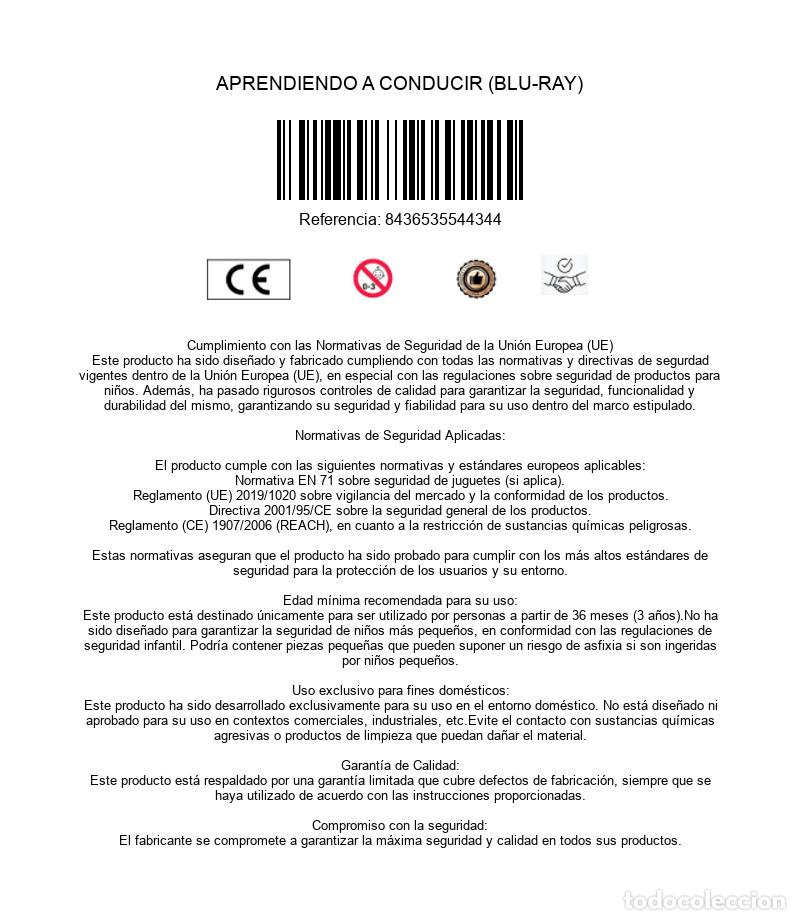 Cine: APRENDIENDO A CONDUCIR (BLU-RAY) - Foto 3