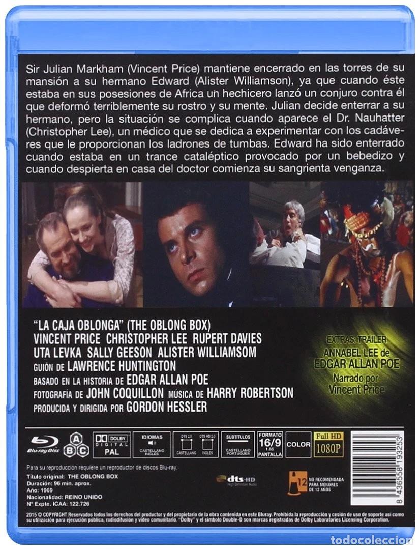 Cine: LA CAJA OBLONGA (BLU-RAY) - Foto 2