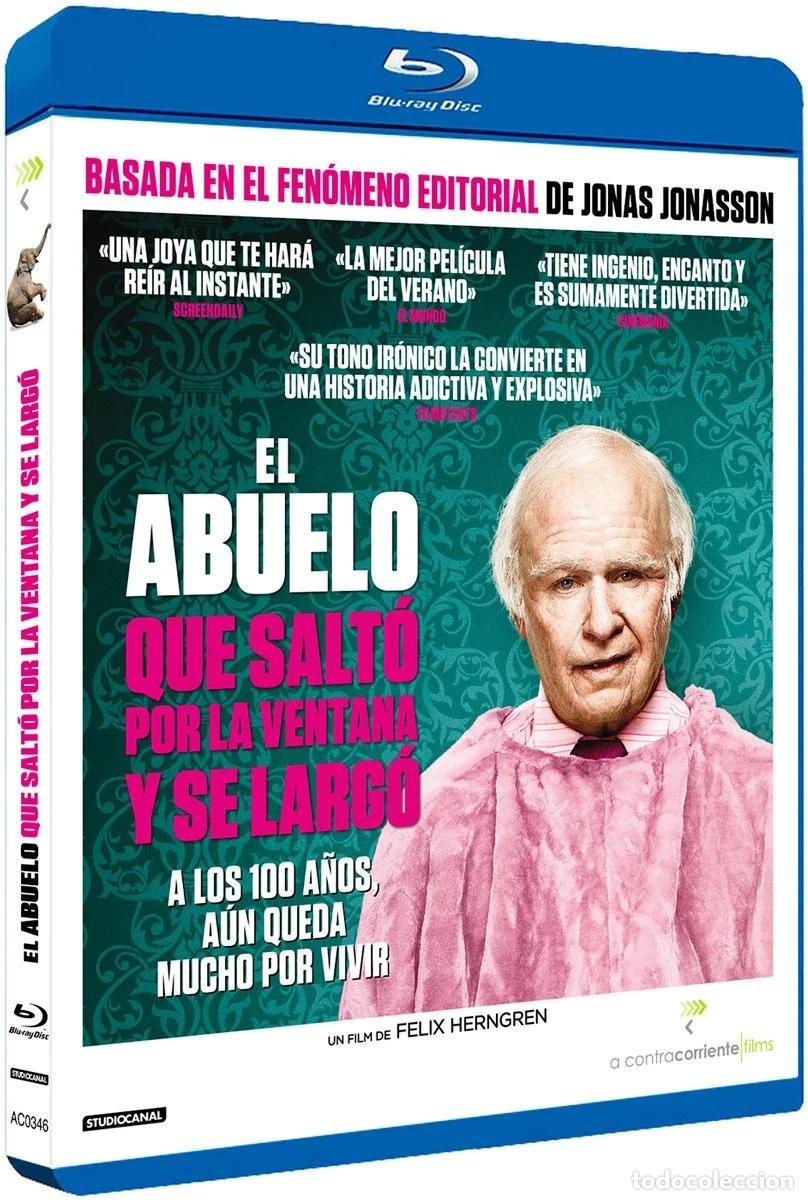 Cine: El abuelo que salt&oacute; por la ventana y se larg&oacute; [Blu-ray] 2013 Hundra&aring;ringen som klev ut genom f&ouml;nstre
