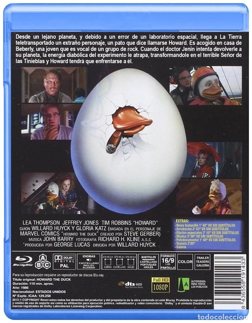 Cine: HOWARD: UN NUEVO H&Eacute;ROE (BLU-RAY) - Foto 2