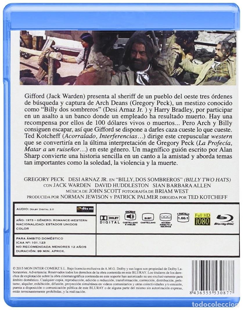 Cine: BILLY DOS SOMBREROS (BLU-RAY) - Foto 2