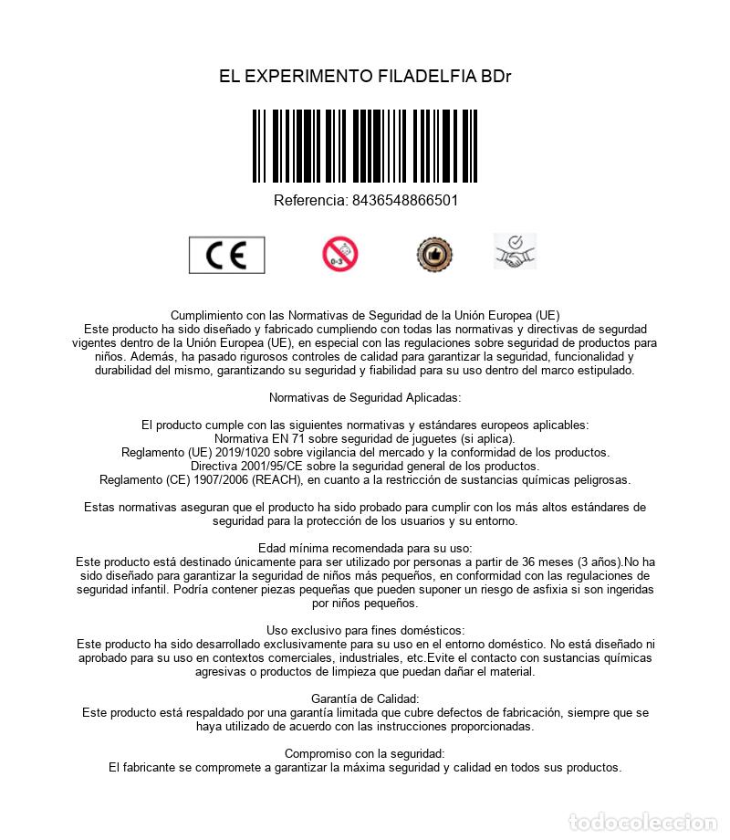Cine: EL EXPERIMENTO FILADELFIA BDr - Foto 3