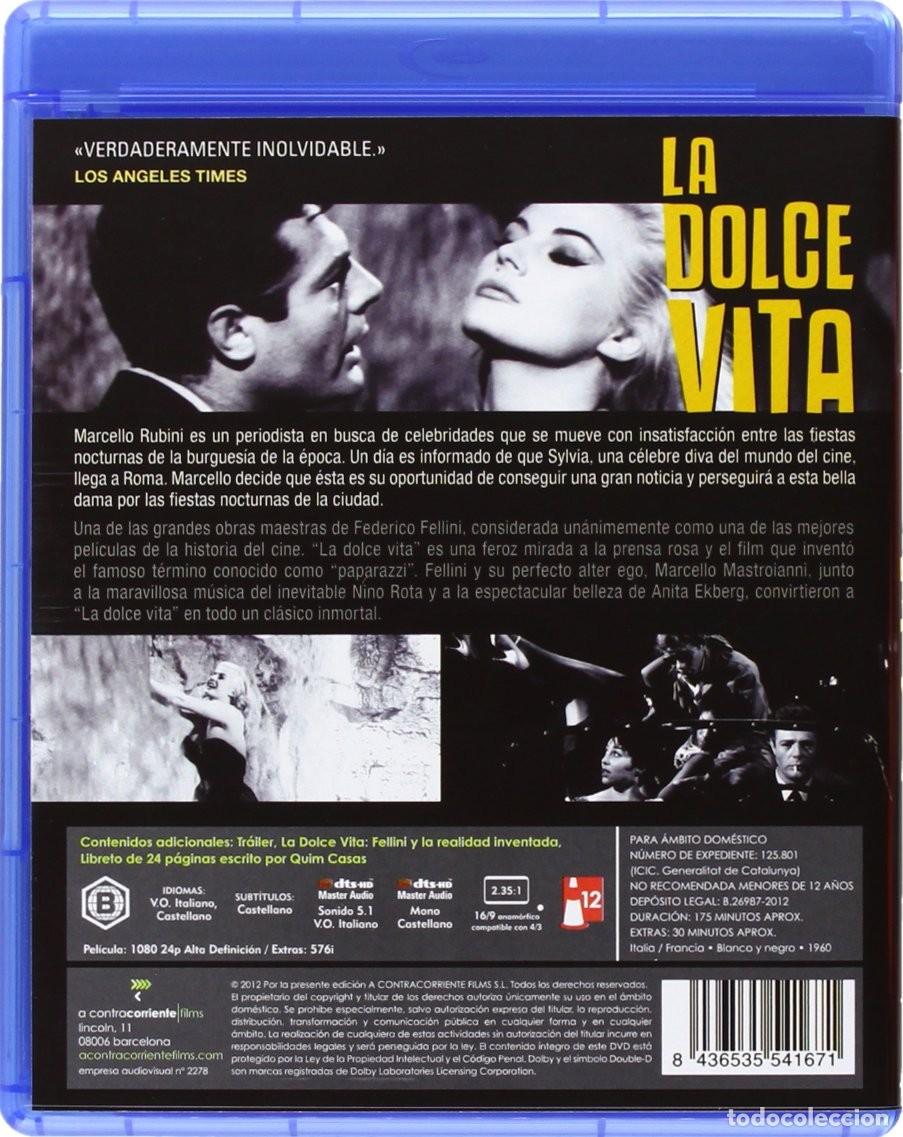 Cine: LA DOLCE VITA (BLU-RAY) - Foto 2