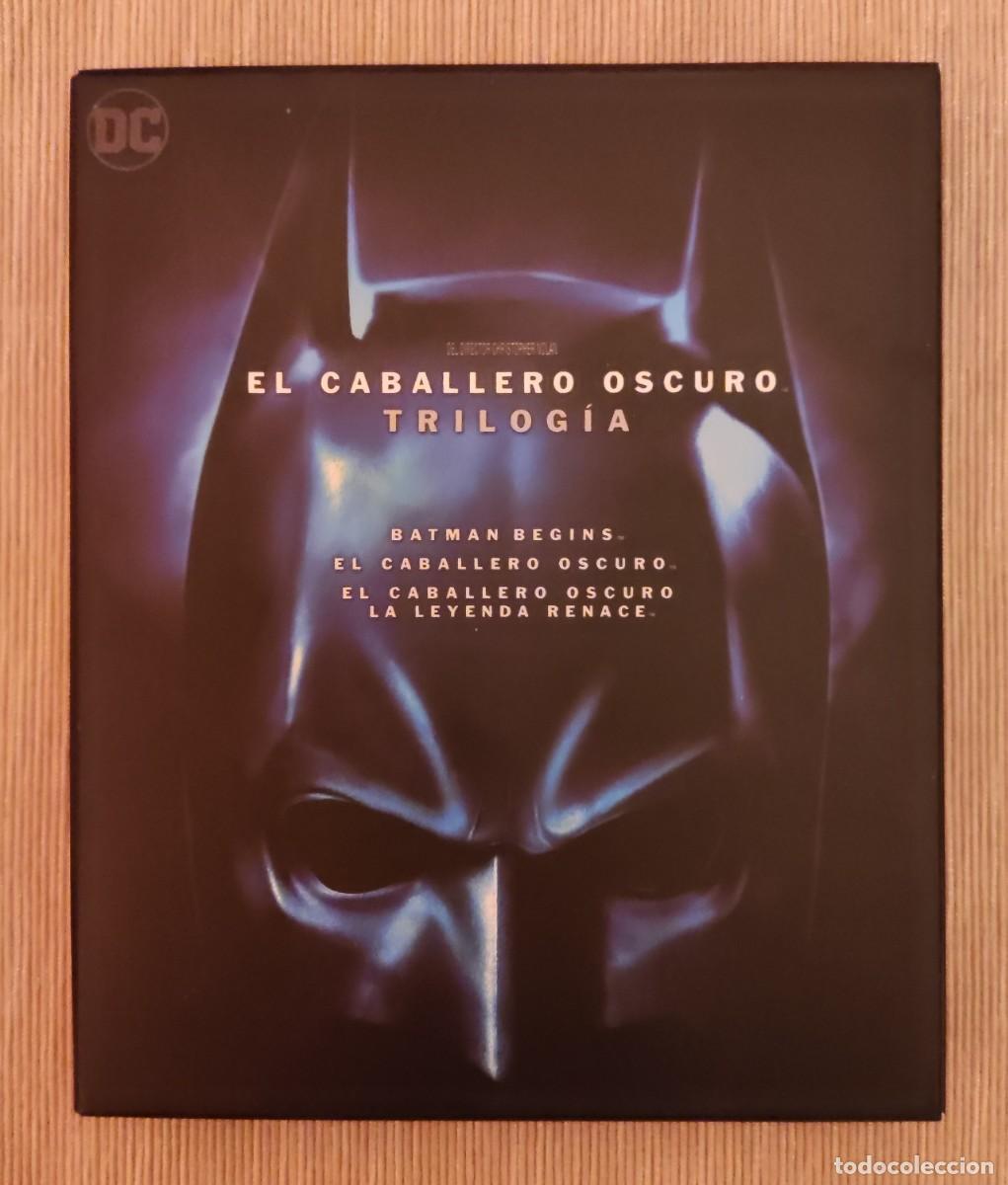 Cinema: Blu ray El caballero oscuro. Trilogia digipack