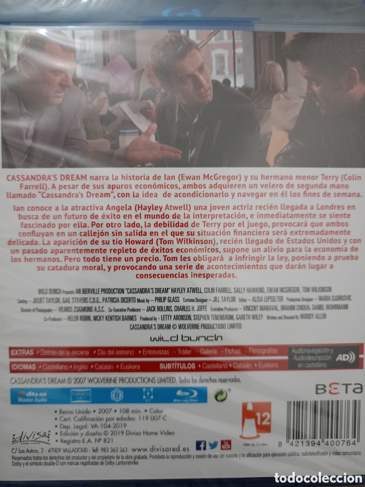 Cine: Blu-ray Cassandra Dream - - Foto 2