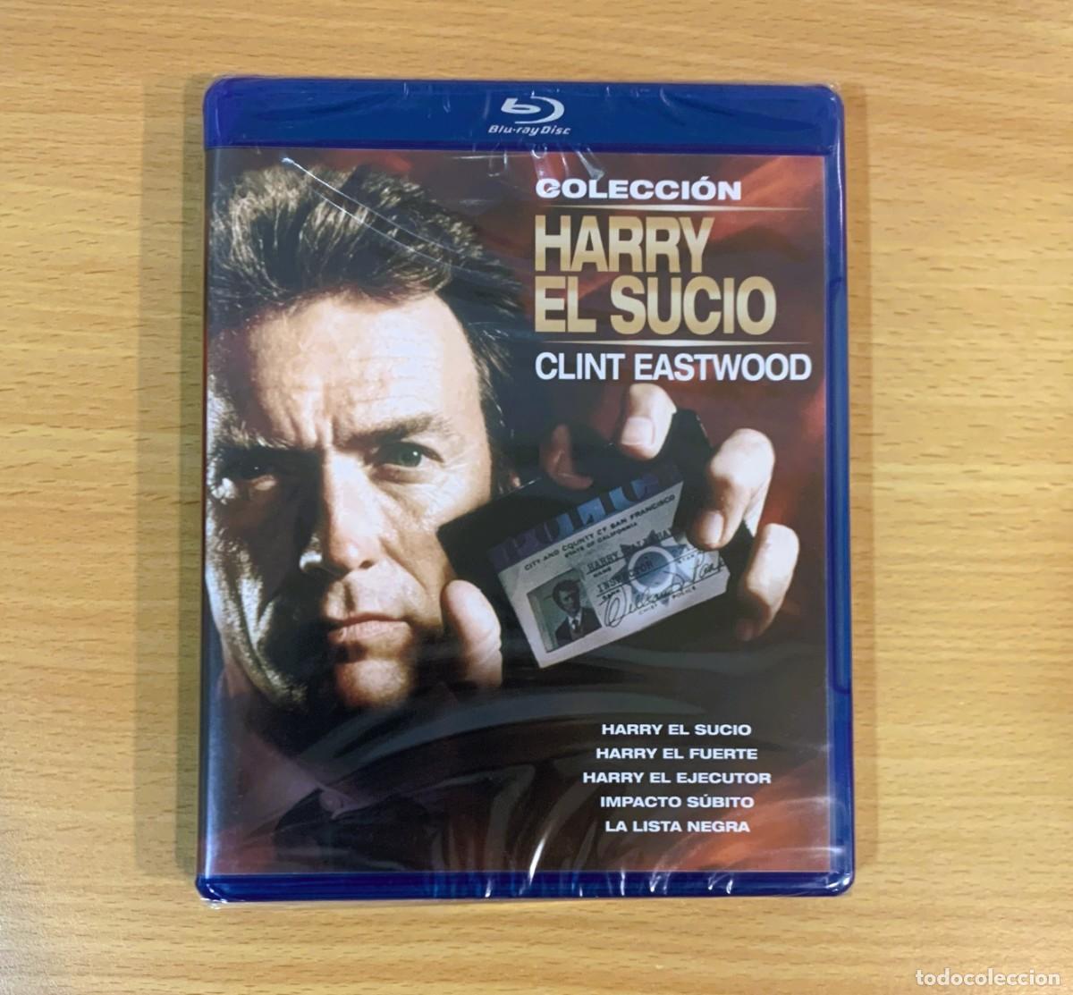 Cine: BLU-RAY CINE COLECCI&Oacute;N CLINT EASTWOOD - HARRY EL SUCIO, EL FUERTE, EL EJECUTOR... PRECINTADO