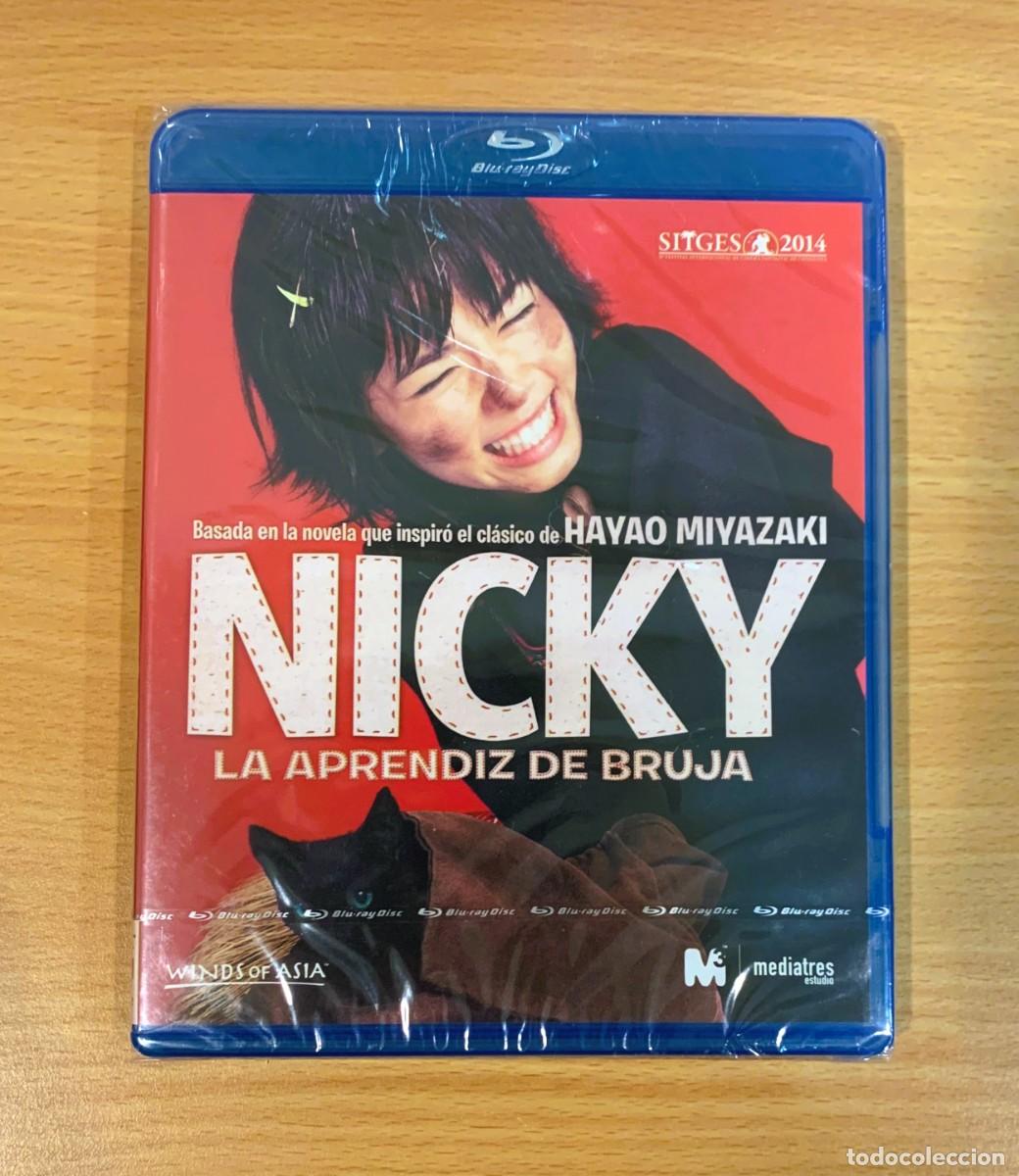 Cine: BLU-RAY CINE FANT&Aacute;STICO JAPON&Eacute;S - NICKY, LA APRENDIZ DE BRUJA (2014). PRECINTADO