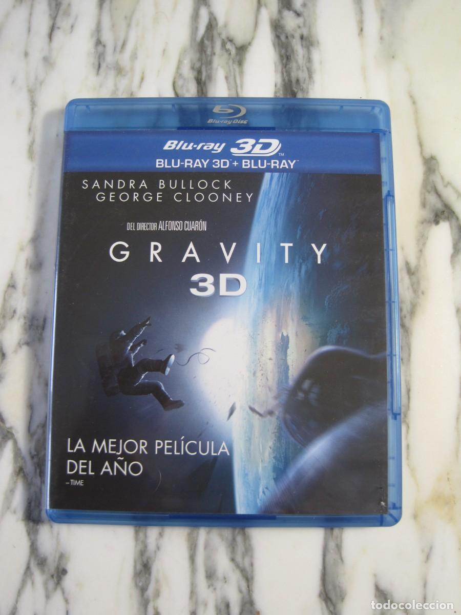 Cine: PEL&Iacute;CULA BLU-RAY - GRAVITY - ALFONSO CUAR&Oacute;N - 3D - Foto 1