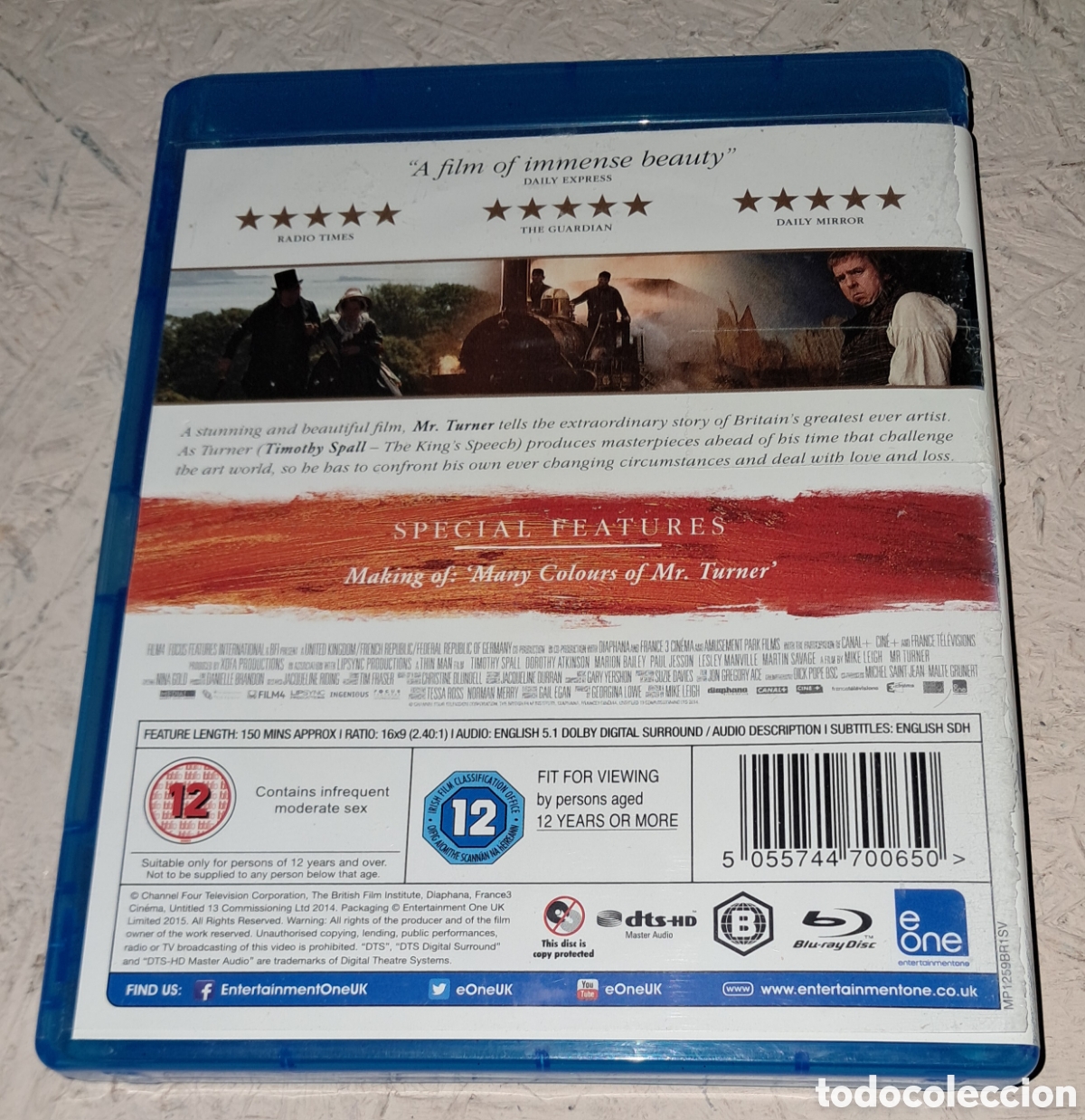 Cine: DVD BLU-RAY MR. TURNER - Foto 3