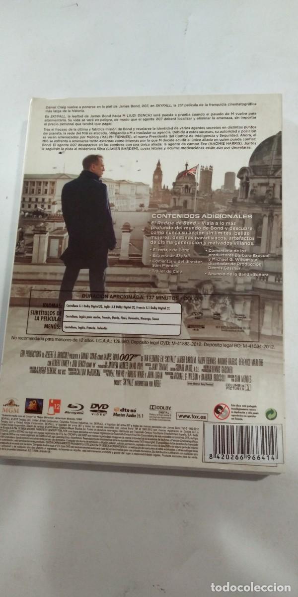 Cine: Skyfall 007 Sam Mendes Blu-ray+Dvd - Foto 2
