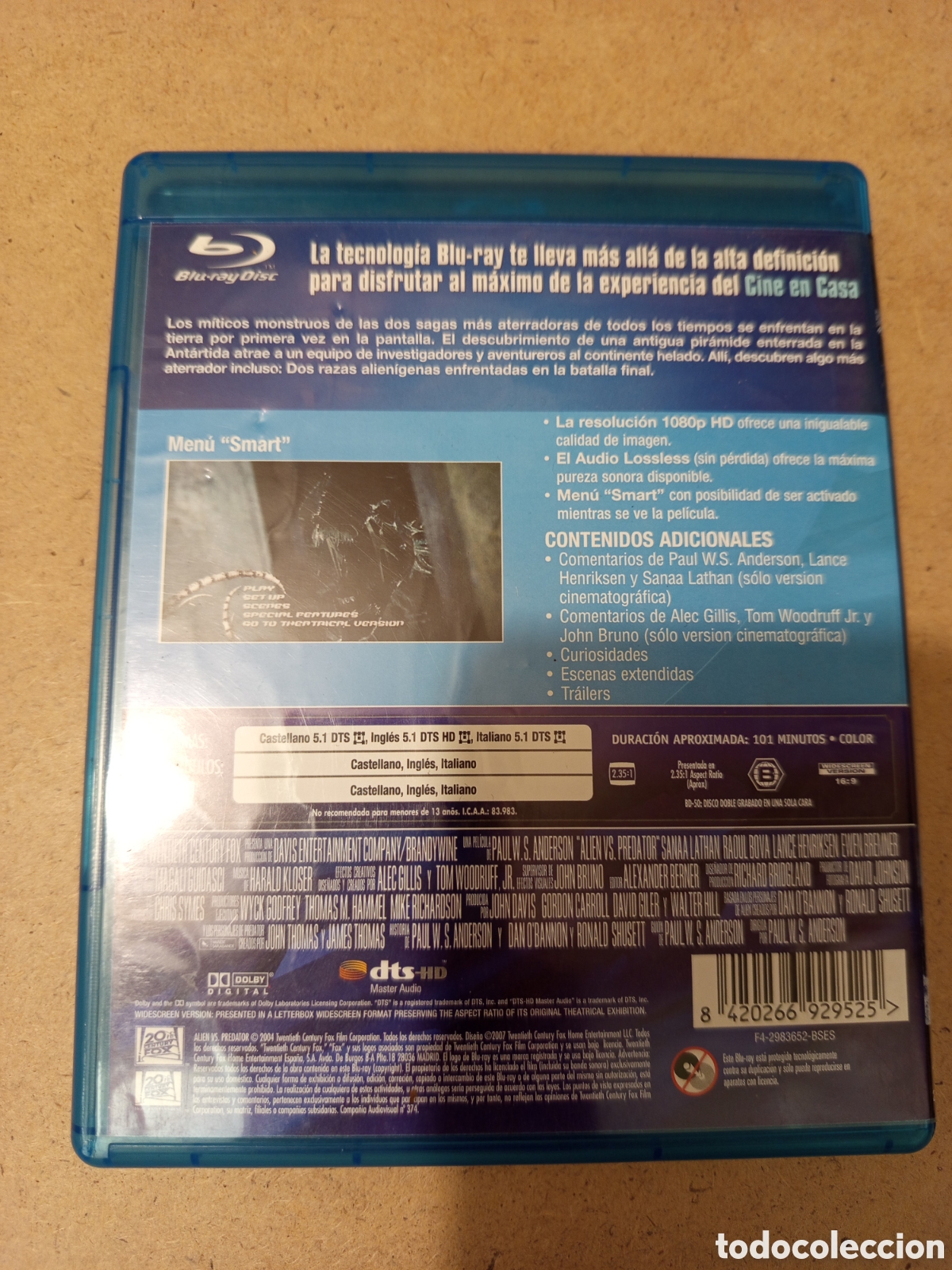 Cine: ALIEN VS PREDATOR (BLU RAY DISC) - Foto 3