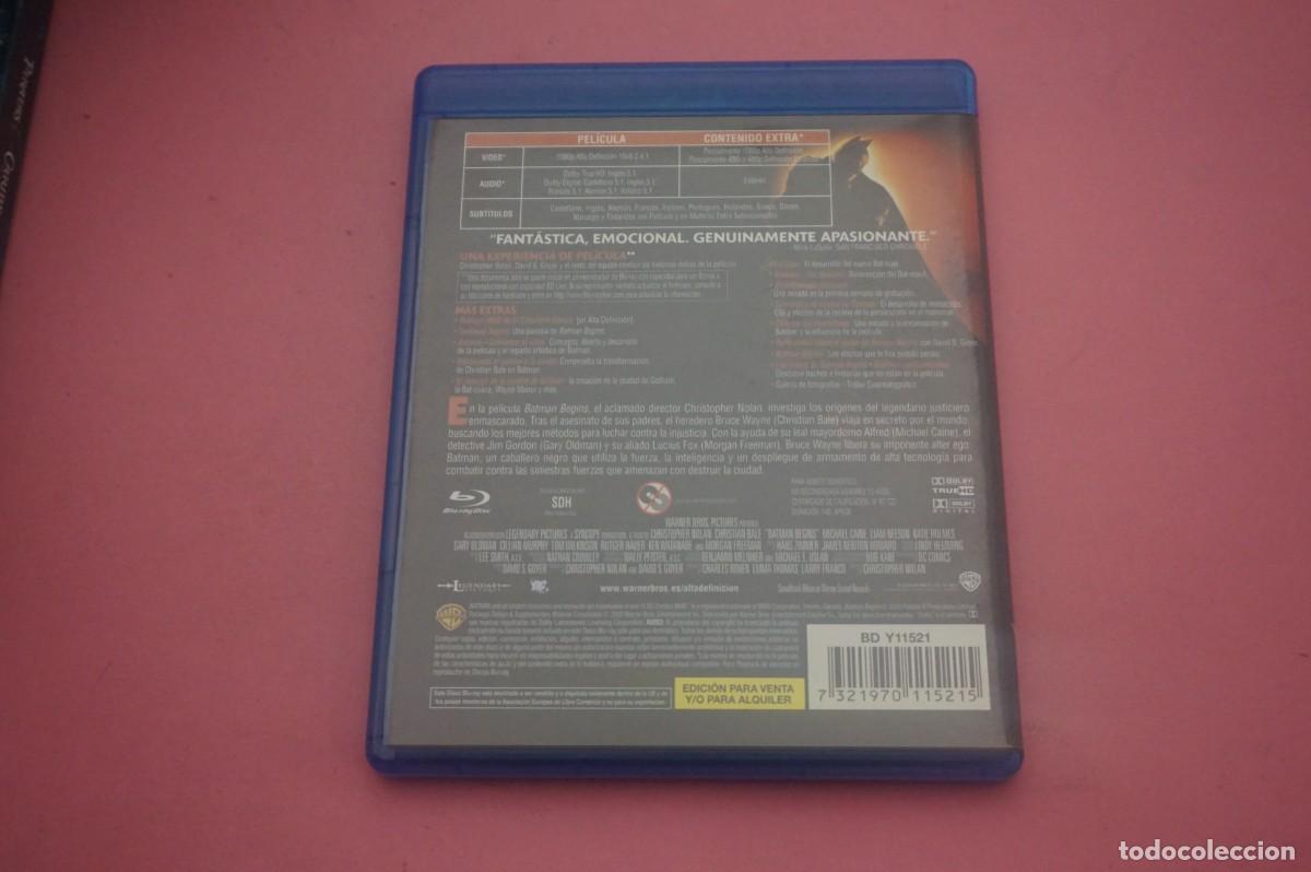 Cine: BLU-RAY/ BATMAN BEGINS - CHRISTOPHER NOLAN - Foto 3