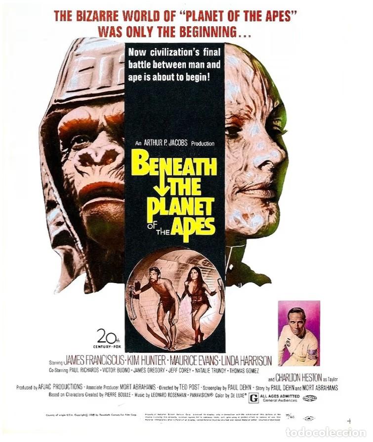Cine: EL PLANETA DE LOS SIMIOS - COLECCION COMPLETA - Foto 4