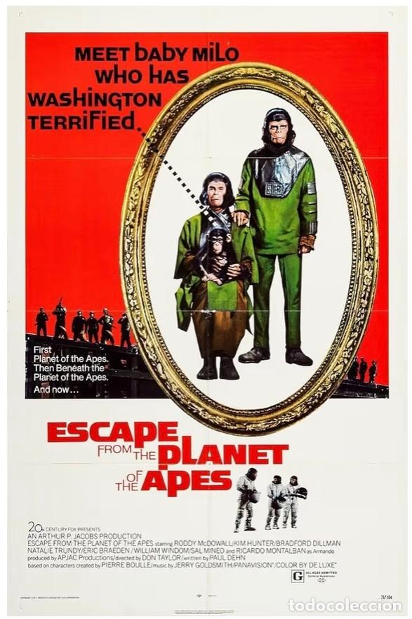 Cine: EL PLANETA DE LOS SIMIOS - COLECCION COMPLETA - Foto 5