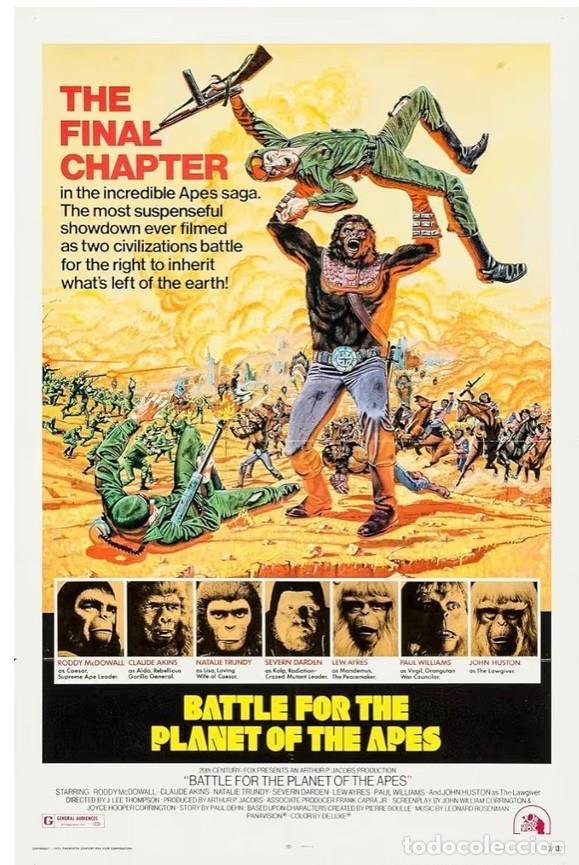 Cine: EL PLANETA DE LOS SIMIOS - COLECCION COMPLETA - Foto 7