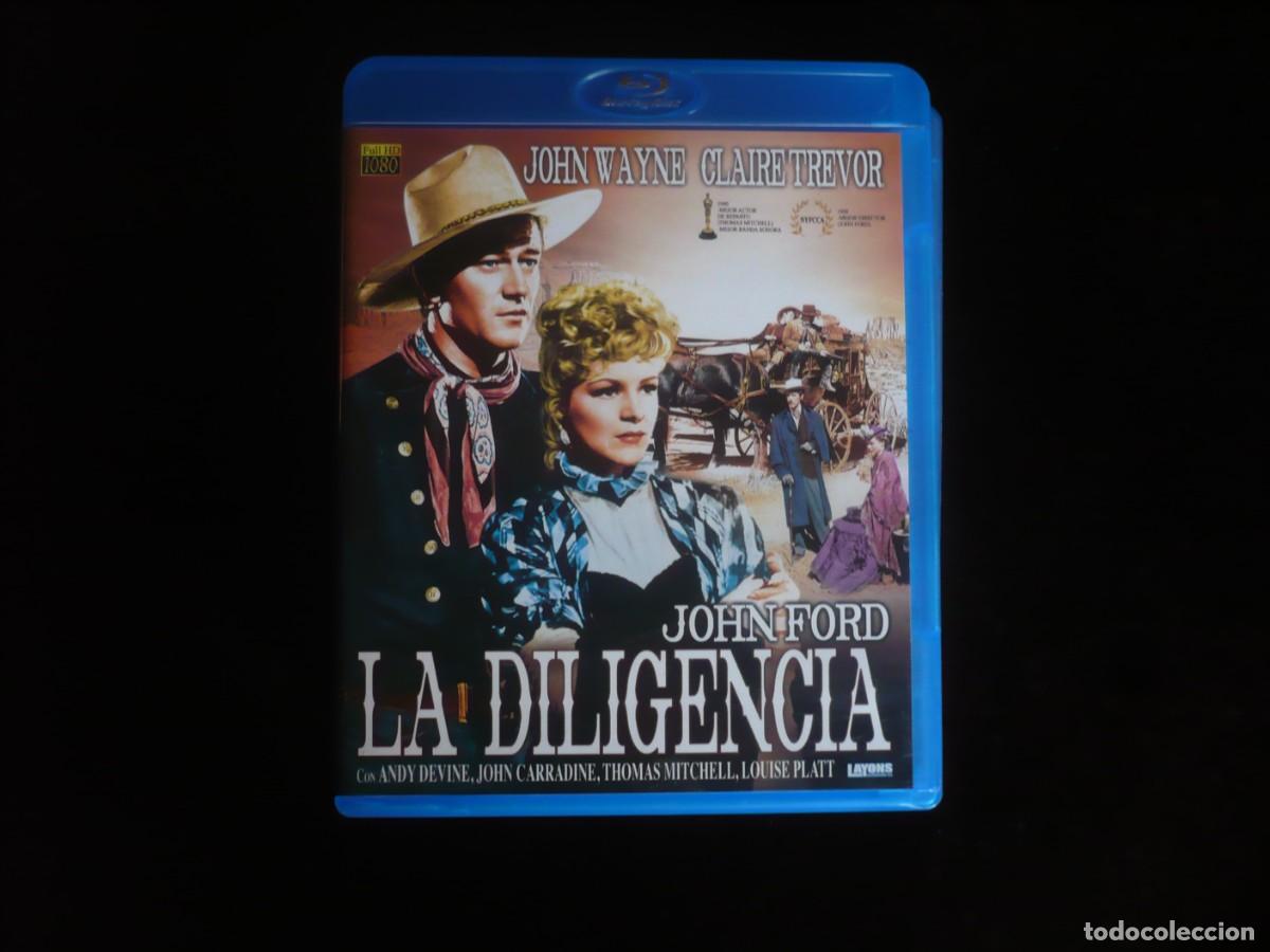 Cine: la diligencia - con john wayne - bluray como nuevo - Foto 1