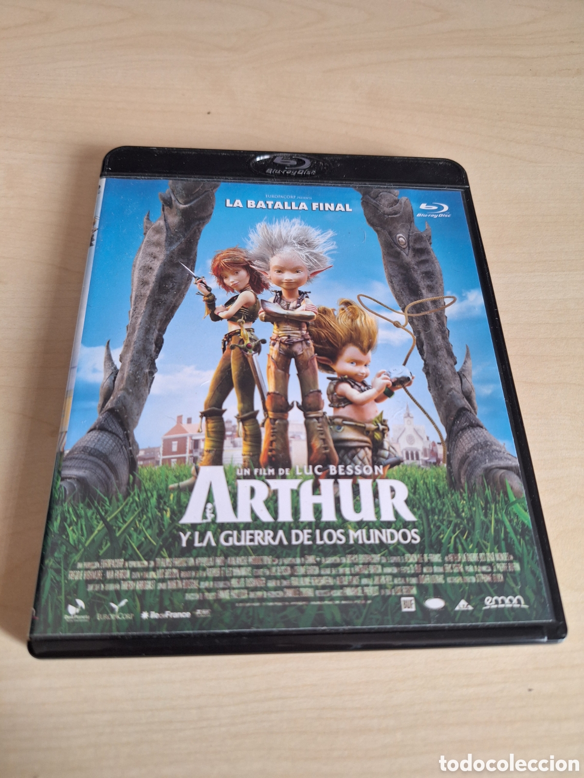 Cine: RB16 Arthur y la guerra de los mundos BLURAY SEGUNDAMANO
