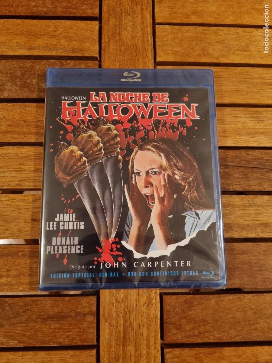 Cine: La noche de Halloween - Blu-ray nuevo + DVD de extras - John Carpenter