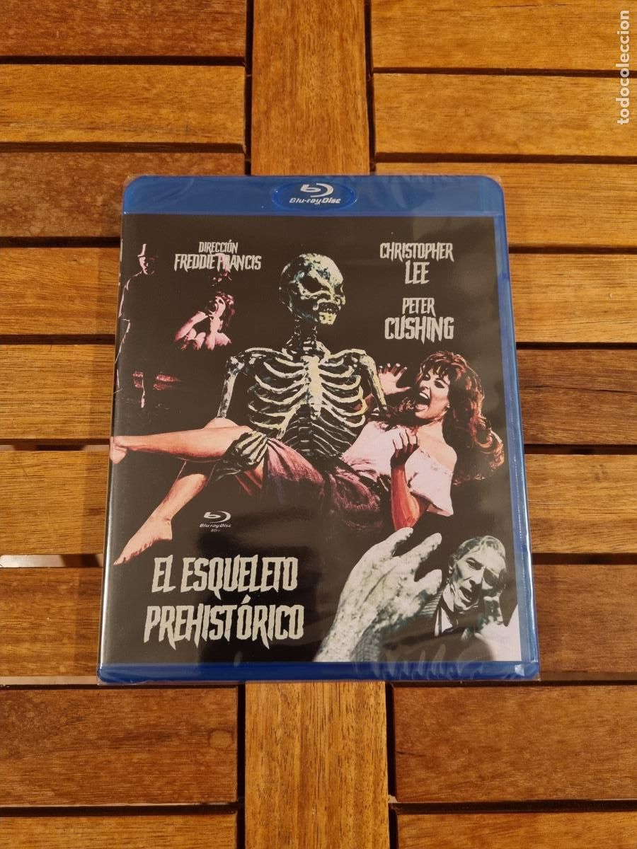 Cine: El esqueleto prehist&oacute;rico - Blu-ray nuevo - Christoper Lee y Peter Cushing