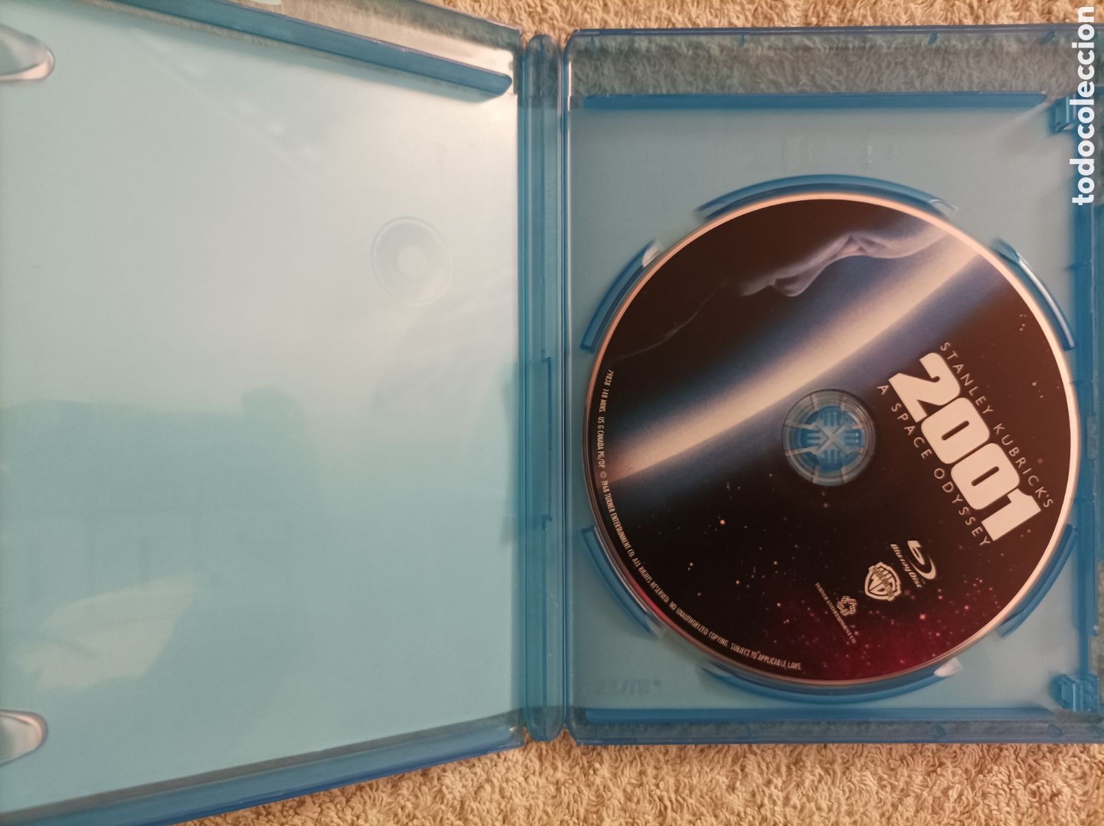 Cine: 2001 UNA ODISEA DEL ESPACIO BLU RAY DISC ORIGINAL CON CASTELLANO - Foto 2