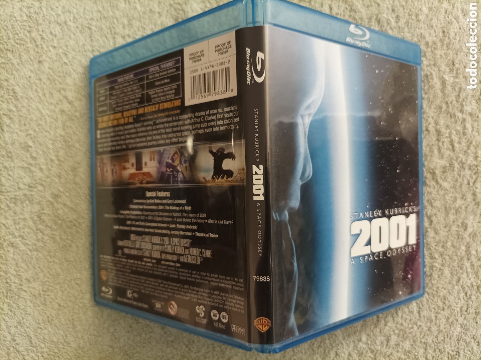 Cine: 2001 UNA ODISEA DEL ESPACIO BLU RAY DISC ORIGINAL CON CASTELLANO - Foto 1
