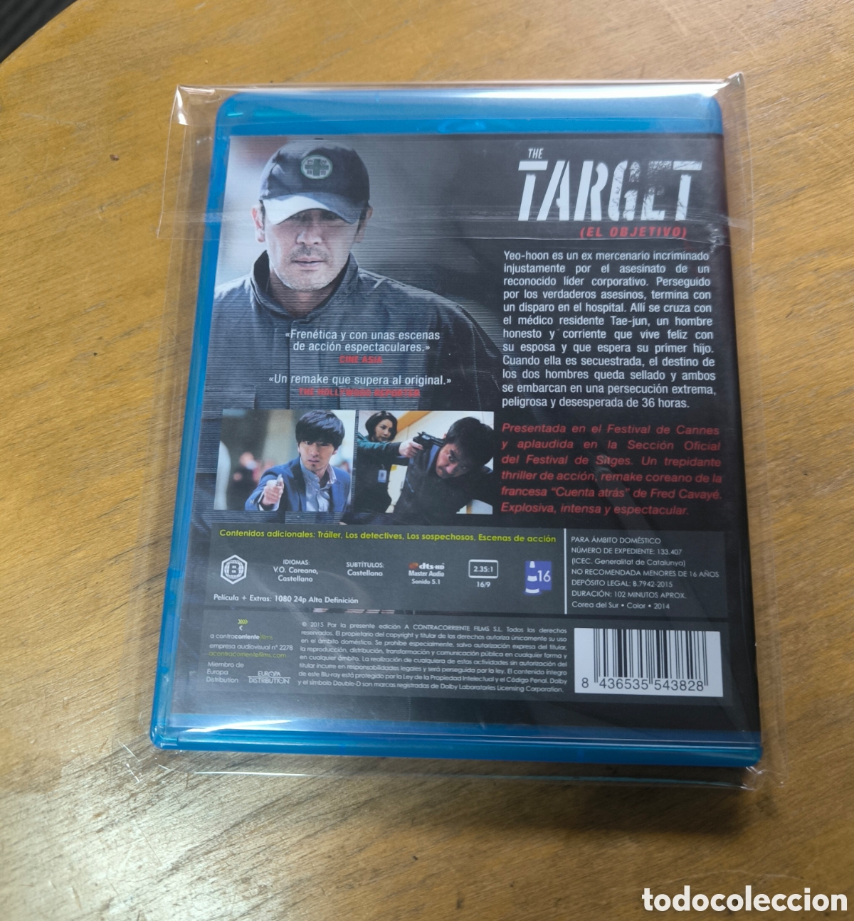 Cine: The Target (&Eacute;l Objetivo) Blu-Ray - Foto 2