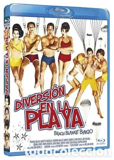 Cine: Diversi&oacute;n en la Playa [Blu-ray] (1965) Beach Blanket Bingo