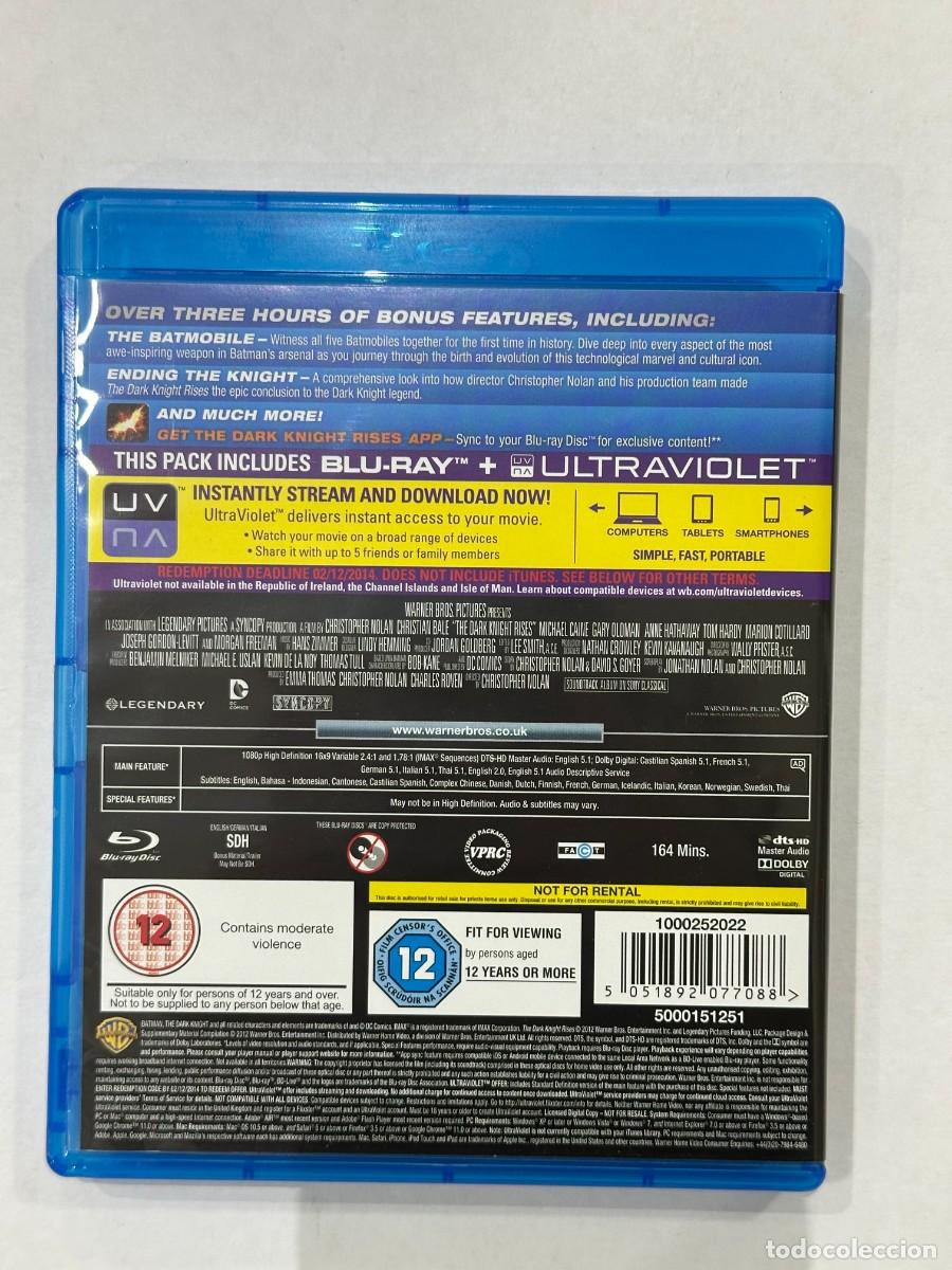 Cine: The Dark Knight Rises (Blu-Ray) - Foto 2