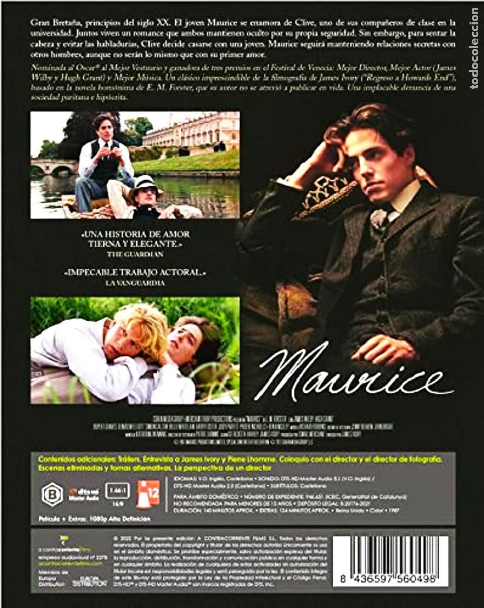 Cine: MAURICE. CINE EN BLU-RAY. COLECCION. - Foto 2