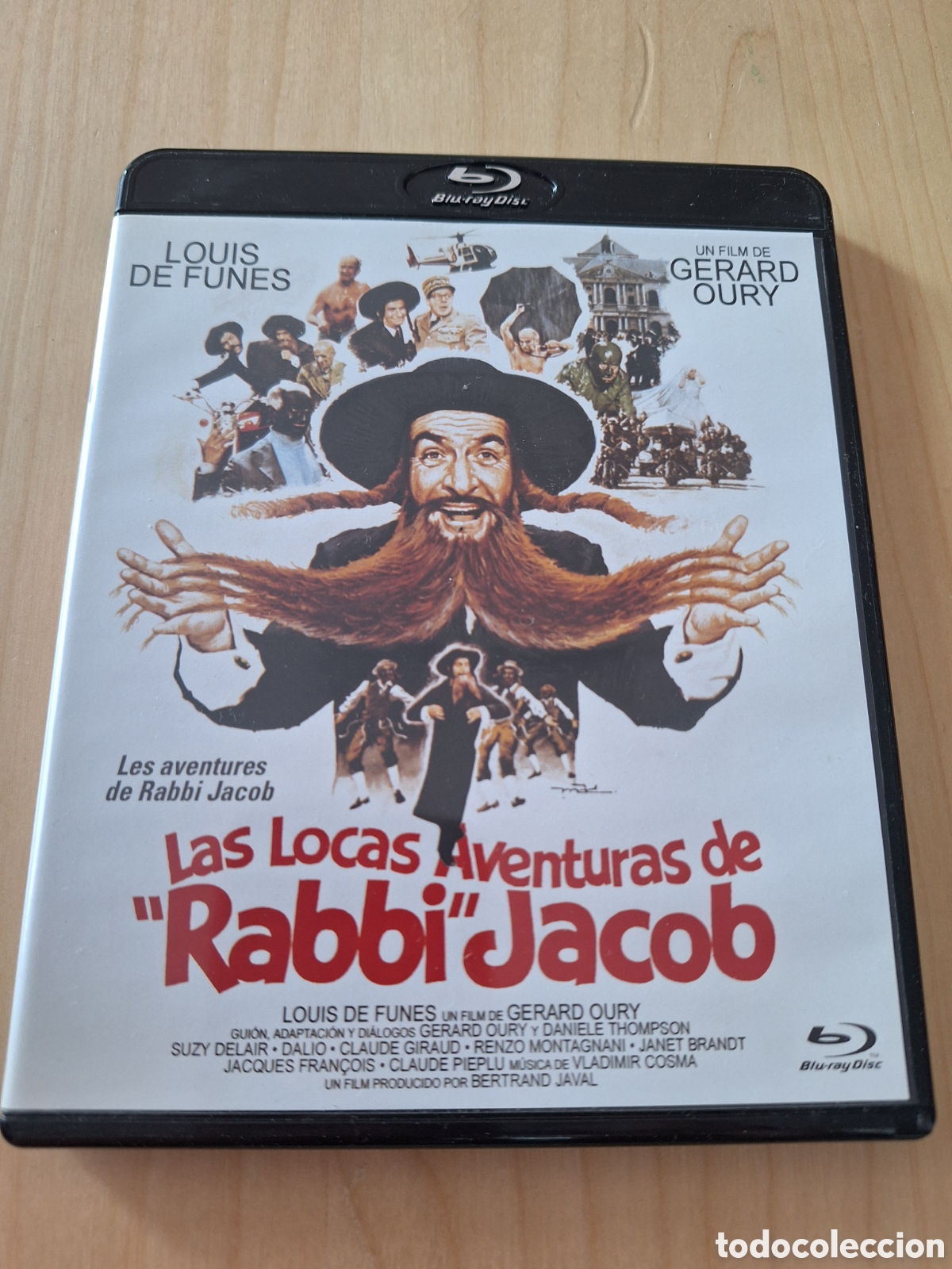 Cine: RB75 las locas aventuras de rabbi Jacob BLURAY SEGUNDAMANO