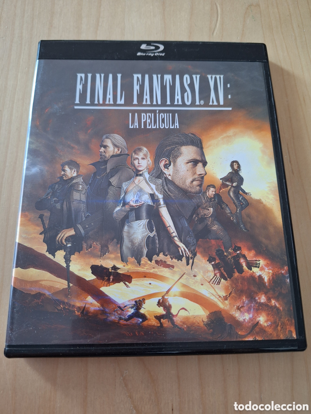 Cine: RB75 final fantasy XV la pelicula BLURAY SEGUNDAMANO