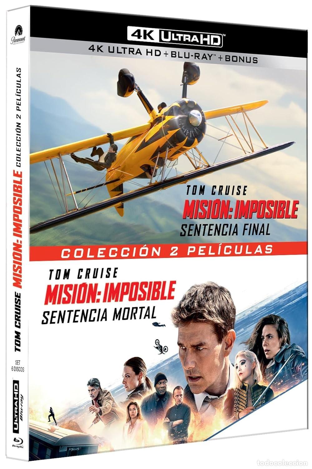 Cin&eacute;ma: Misi&oacute;n Imposible: Sentencia Mortal + Misi&oacute;n Imposible 8: Sentencia Final [4K UHD, Blu-ray] (2023, 20
