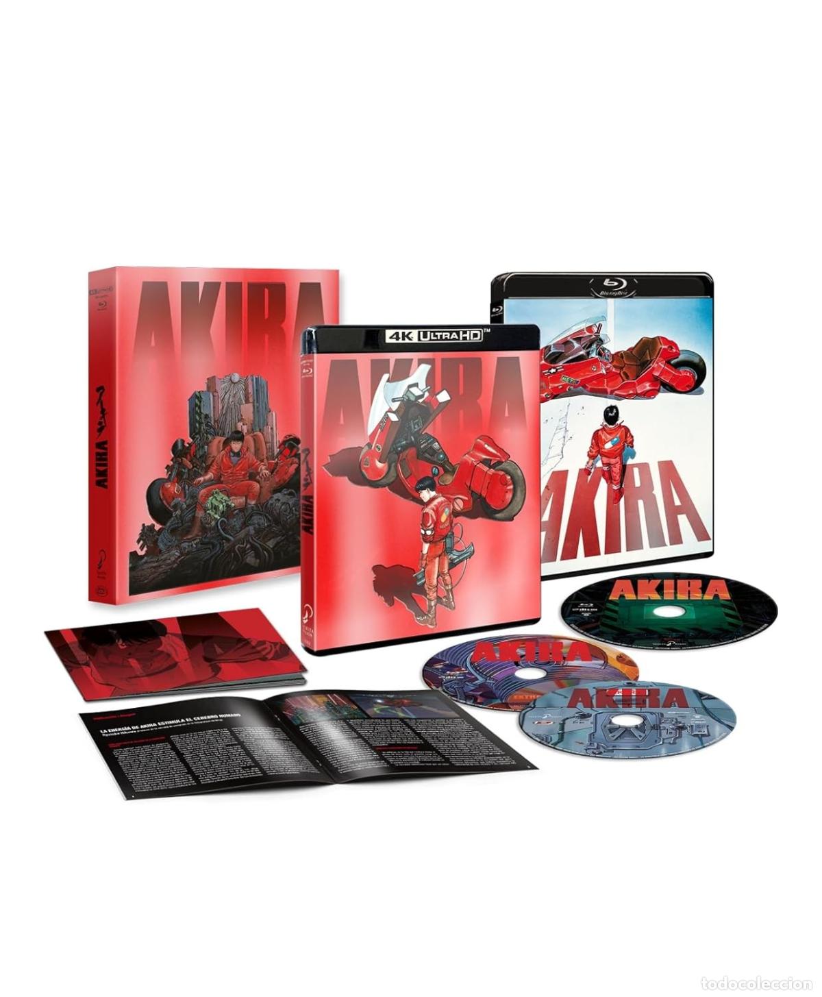 Cine: Akira (Edici&oacute;n coleccionista, 3 discos) [4K UHD, Blu-ray] (1988)