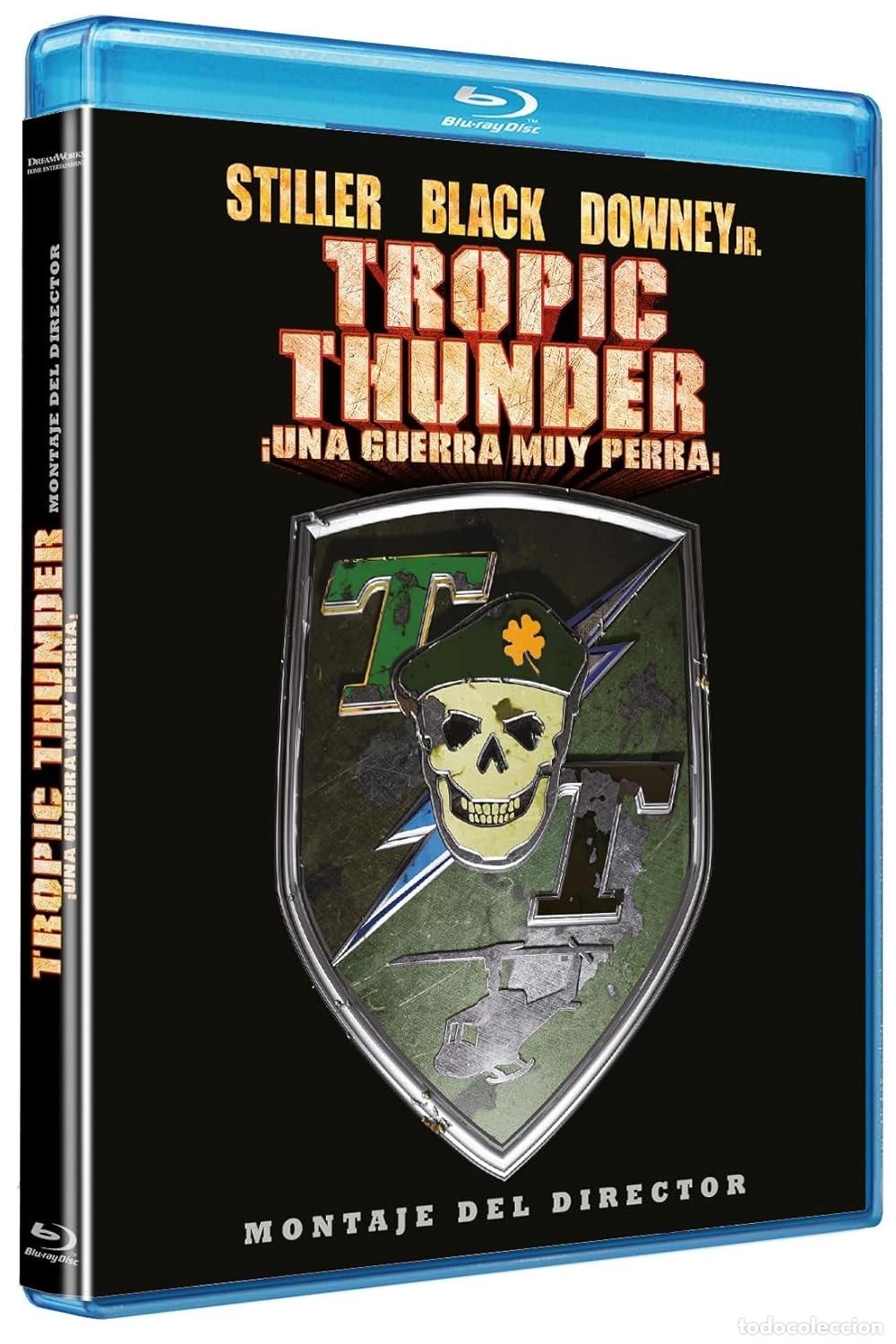 Cin&eacute;ma: Tropic Thunder, &iexcl;Una guerra Muy Perra! (Director&acute;s Cut) [Blu-ray] (2008) Tropic Thunder