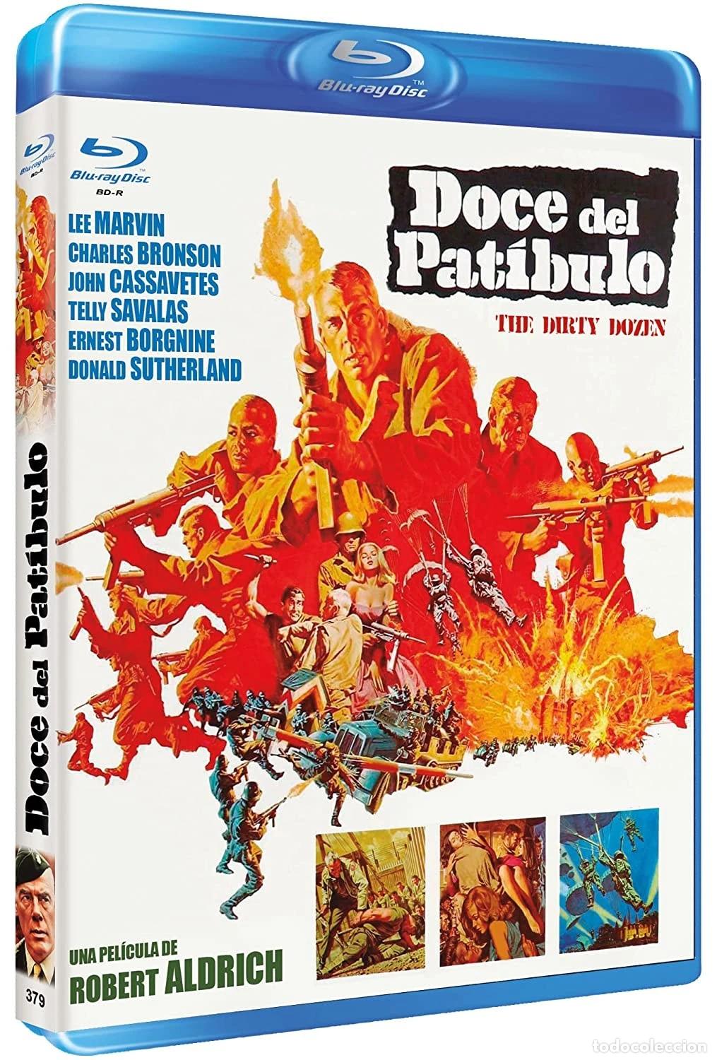 Cine: Doce del Pat&iacute;bulo [Blu-ray] (1967) The Dirty Dozen