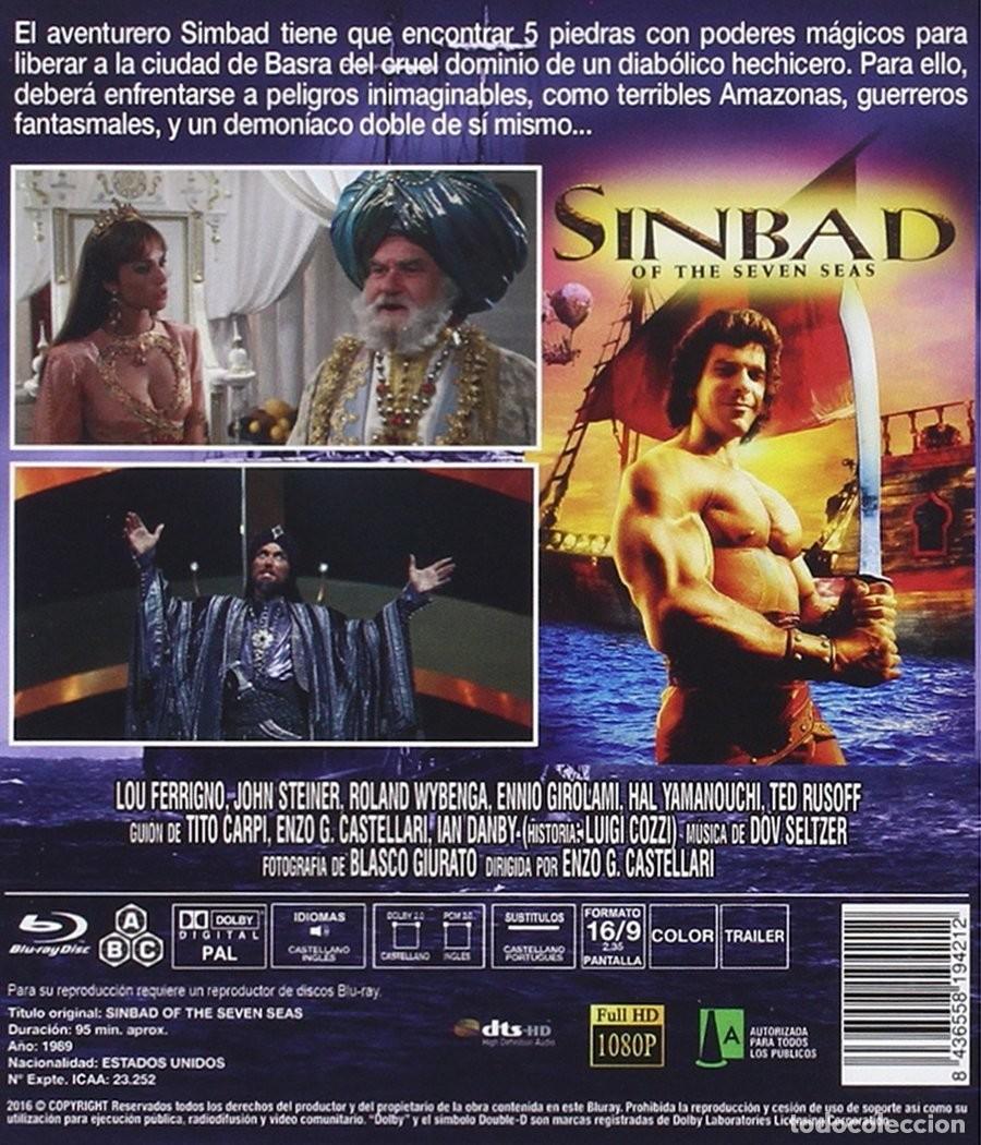 Cine: SIMBAD, EL REY DE LOS MARES BD - Foto 2