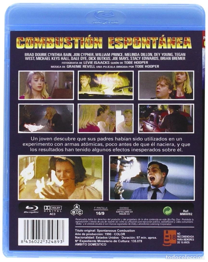 Cine: COMBUSTION ESPONTANEA (BLU-RAY) - Foto 2
