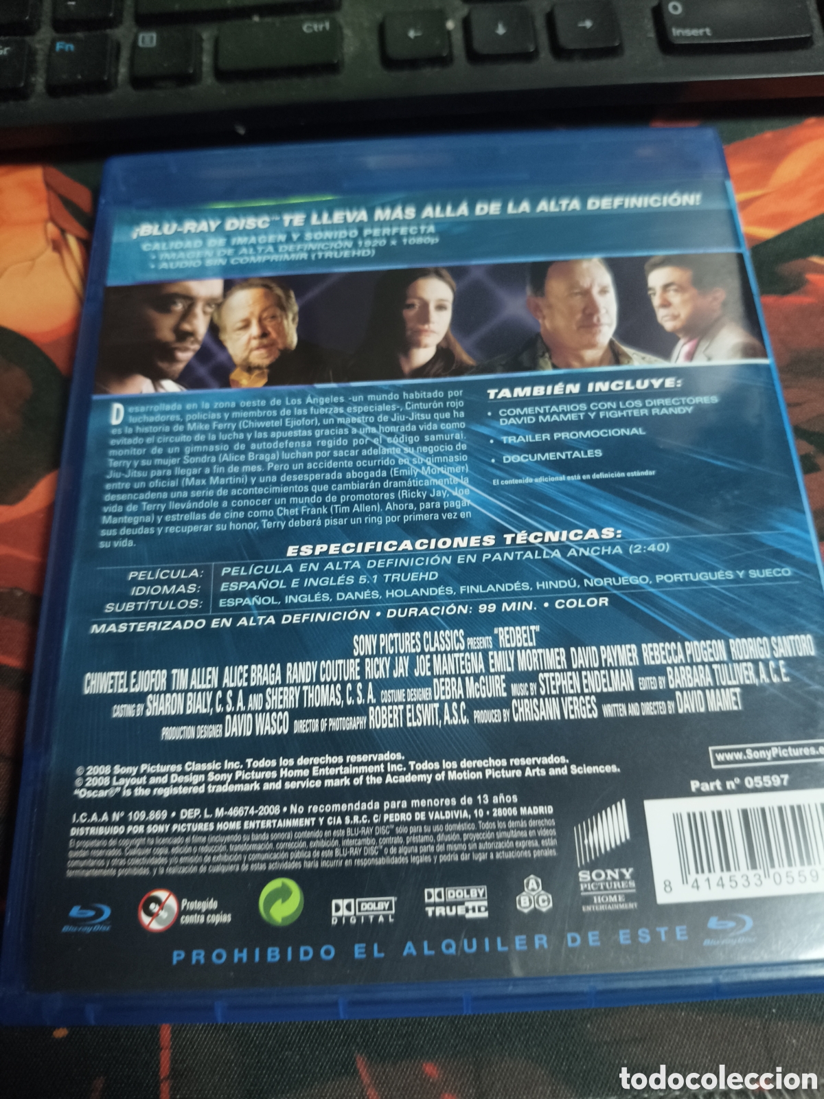 Cine: Cintur&oacute;n rojo Bluray - Foto 2