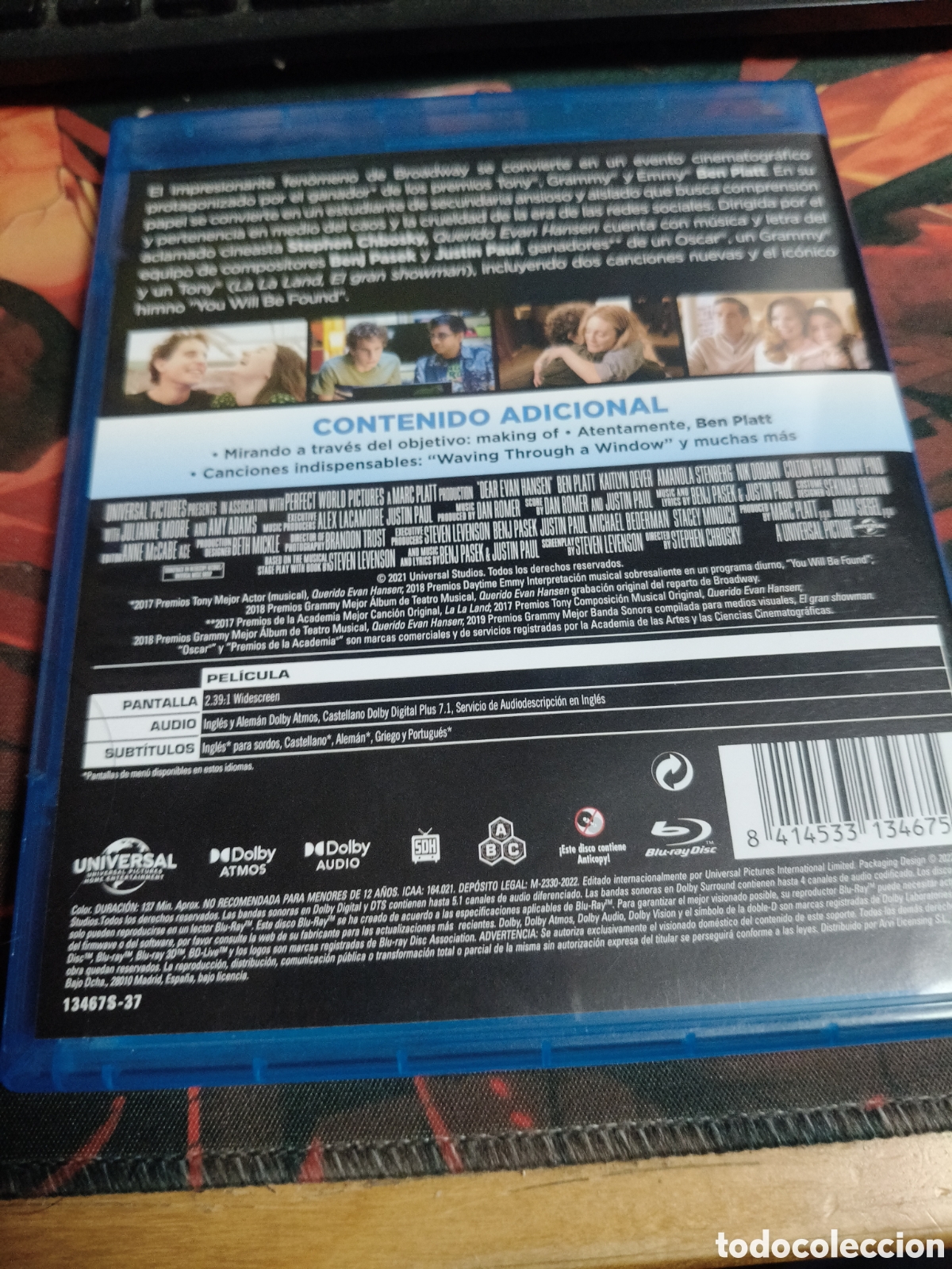 Cine: Querido Evan Hansen Bluray - Foto 2