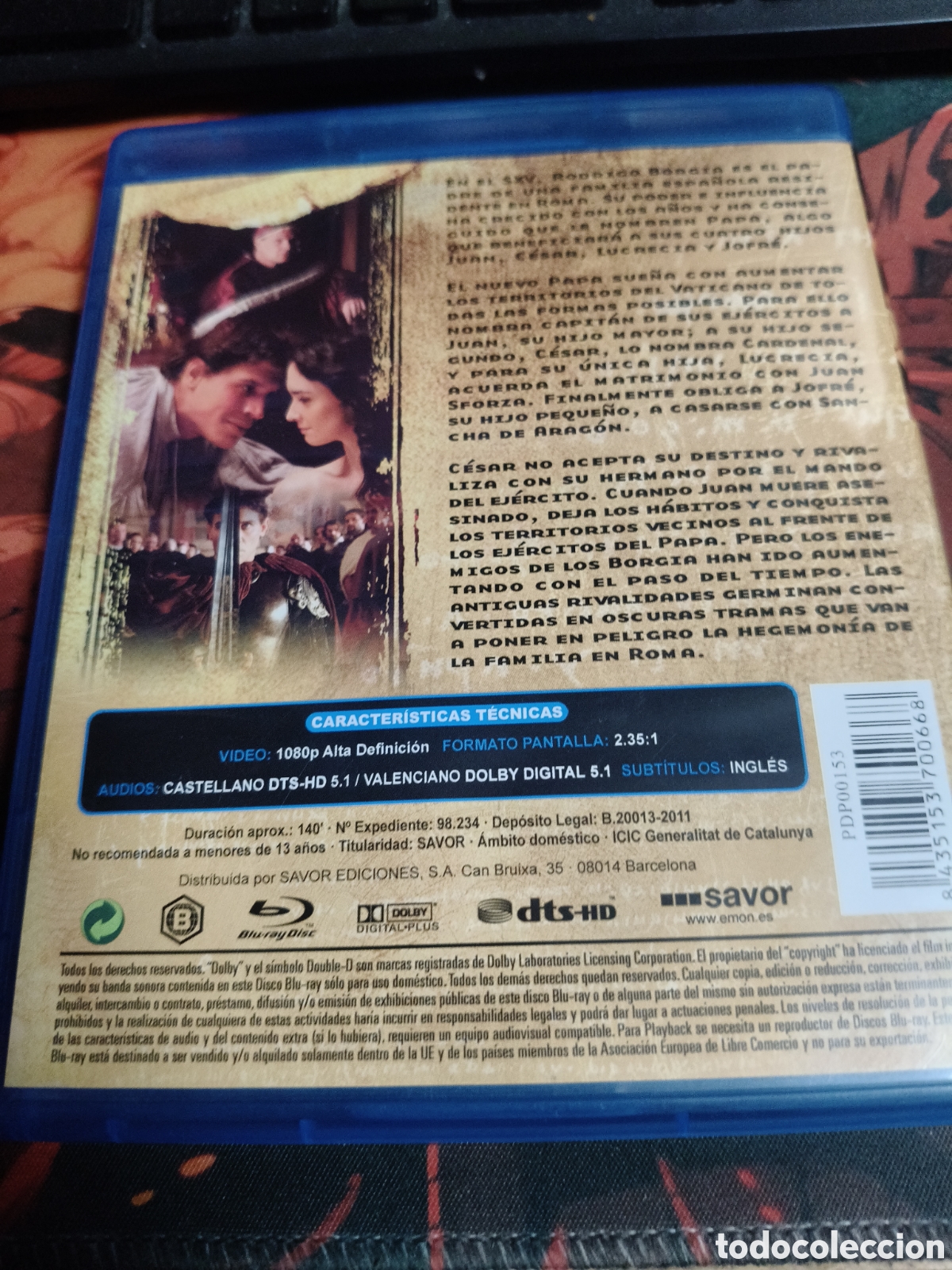 Cine: Los borgia --- Blu-ray - Foto 2