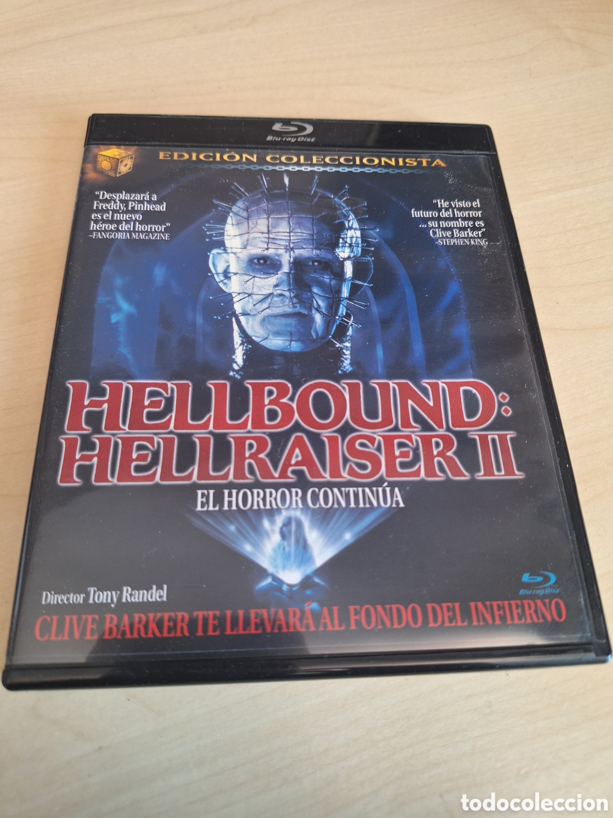 Cine: RB16 hellraiser II hellbound BLURAY SEGUNDAMANO