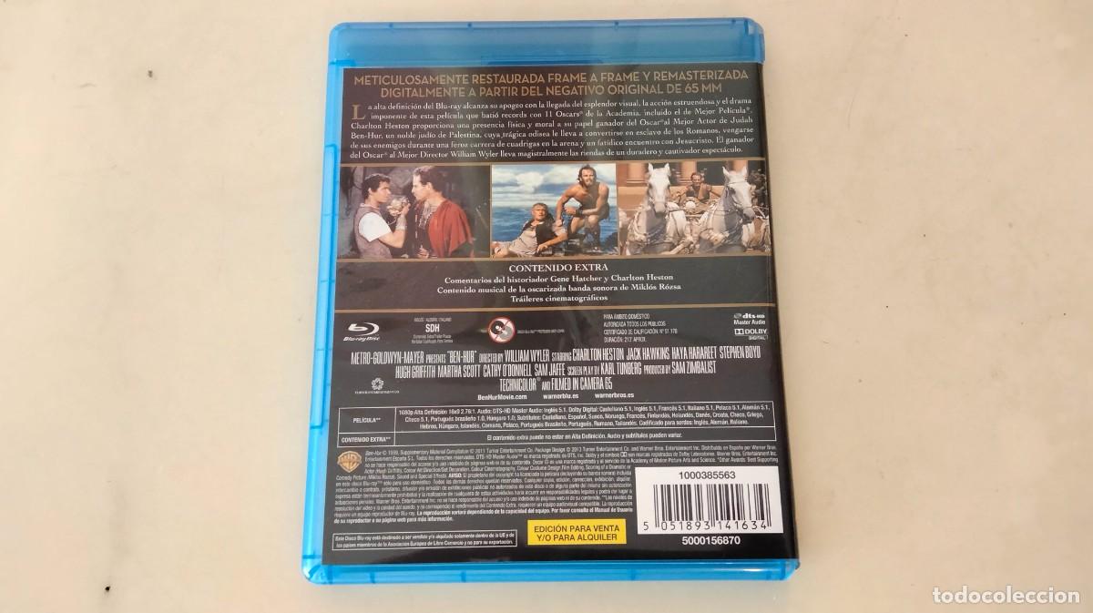 Cine: Ben-Hur, dos discos blu-ray - Foto 2