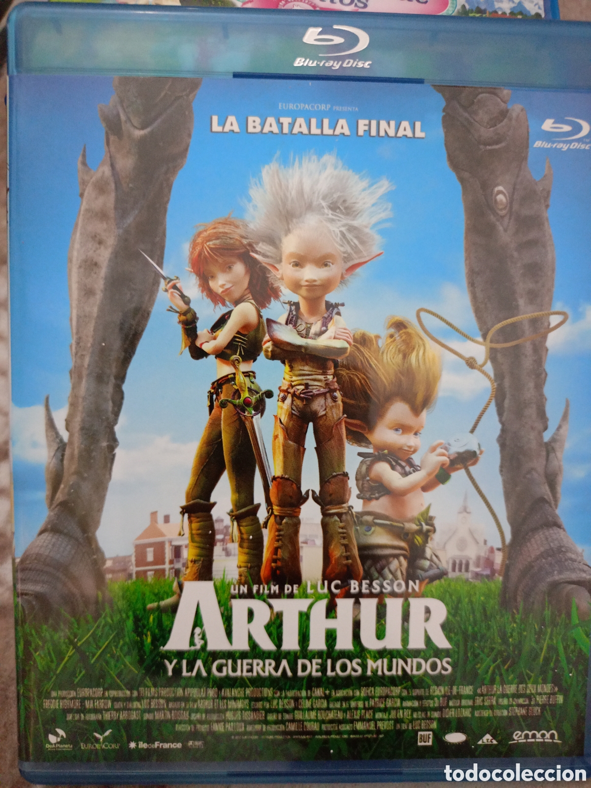 Cine: Blu-ray Arthur y la guerra de los mundos -